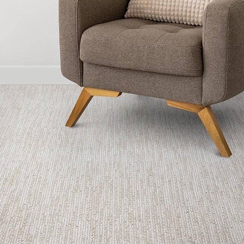 Living Room Linear Pattern Carpet - Robert's Flooring