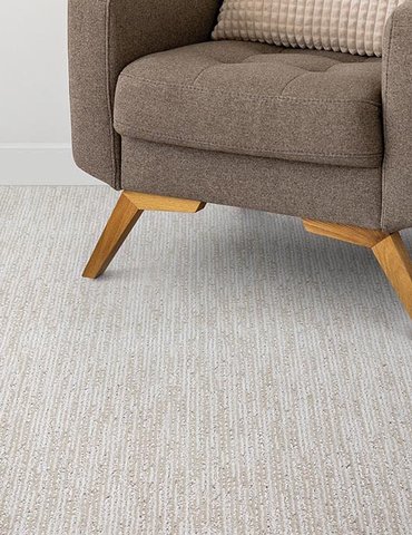 Living Room Linear Pattern Carpet - Robert's Flooring